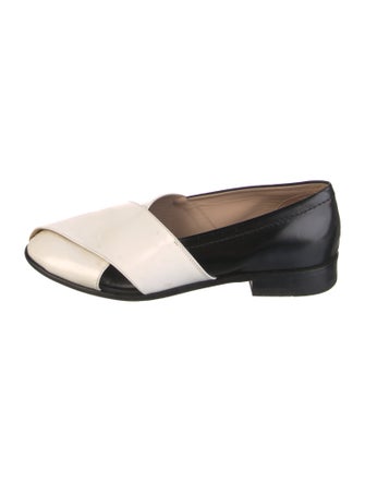 PLAN C Leather Flats