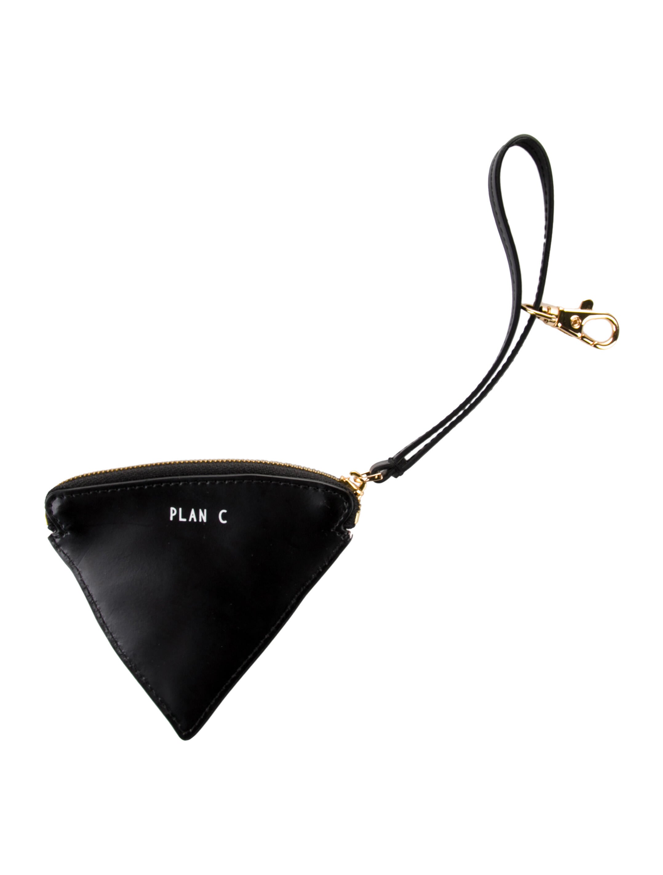 PLAN C Leather Coin Pouch