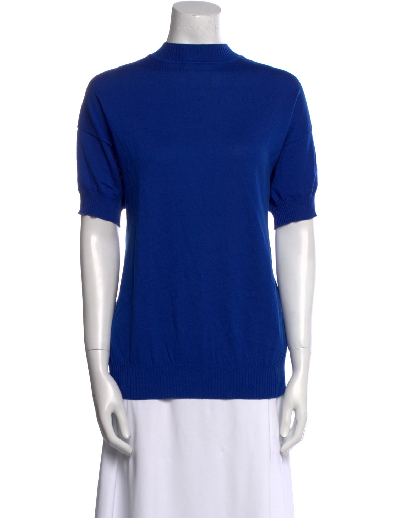 PLAN C Mock Neck Sweater