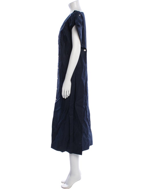 PLAN C V-Neck Long Dress