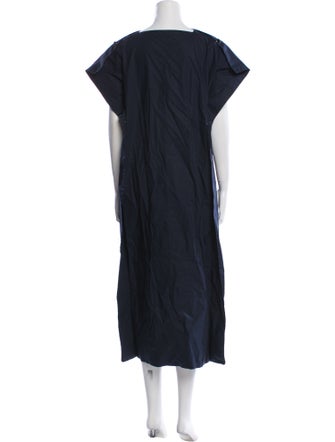 PLAN C V-Neck Long Dress