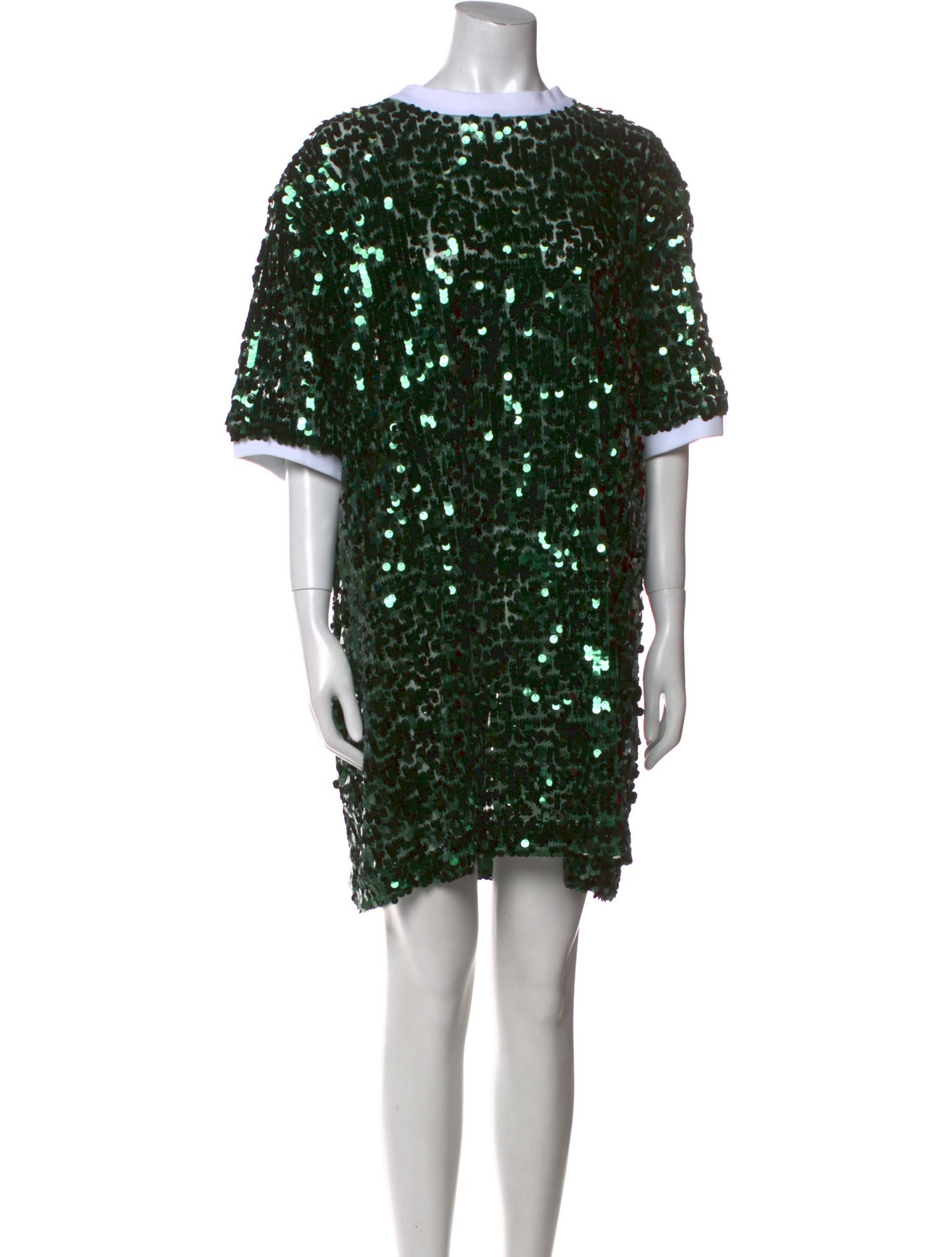 PLAN C Bateau Neckline Knee-Length Dress w/ Tags