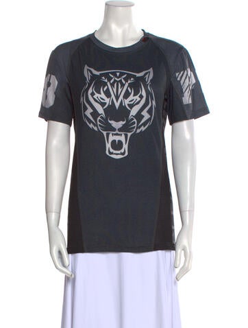 Plein Sport Tops Graphic Print Crew Neck T-Shirt S