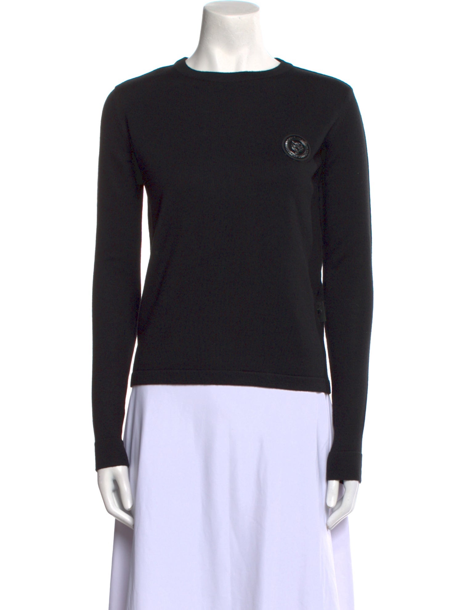 Plein Sport Crew Neck Long Sleeve Sweatshirt