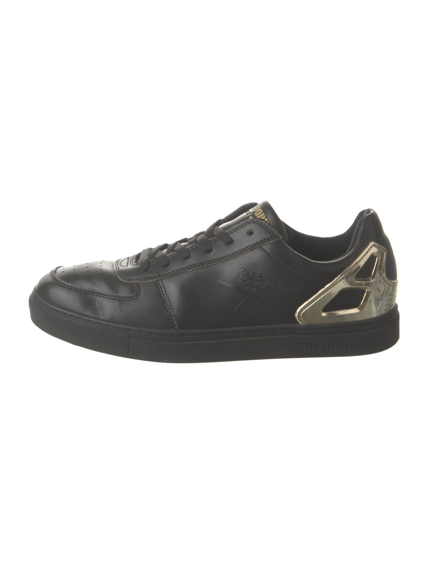 Plein Sport Leather Sneakers