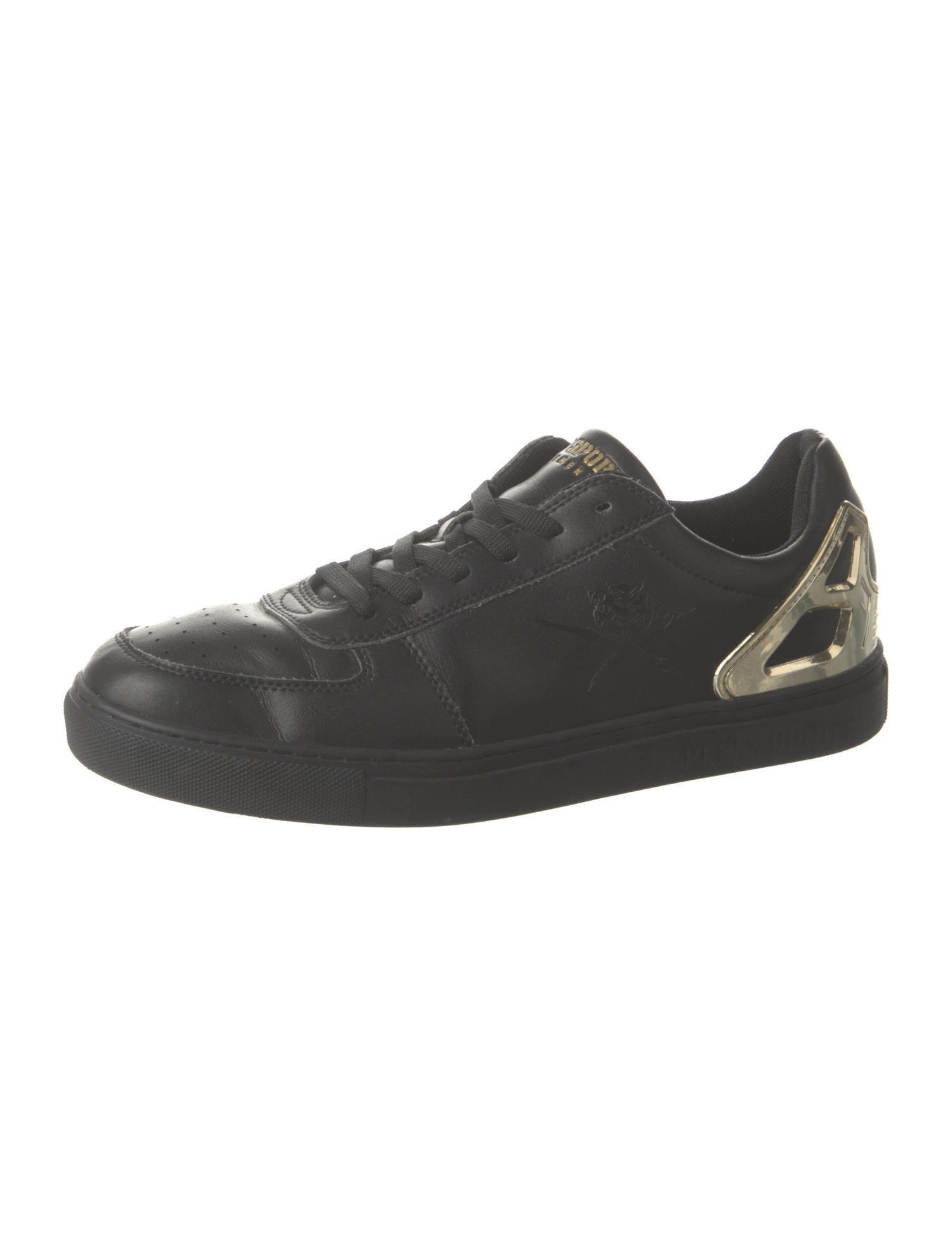 Plein Sport Leather Sneakers