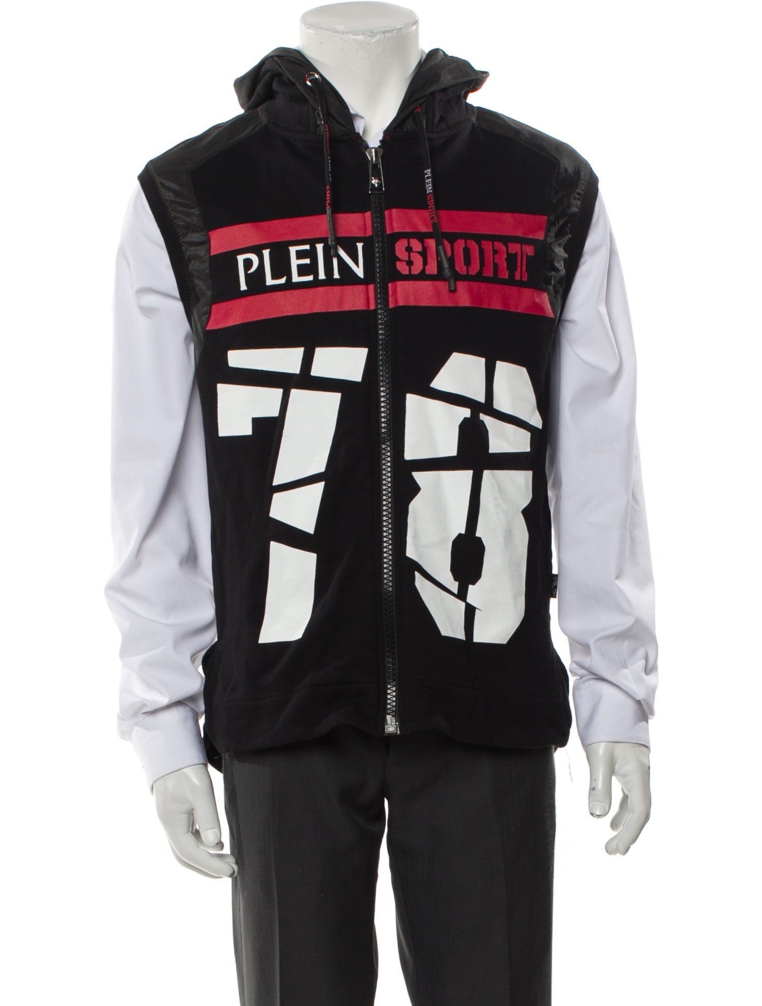 Plein Sport Graphic Print Vest