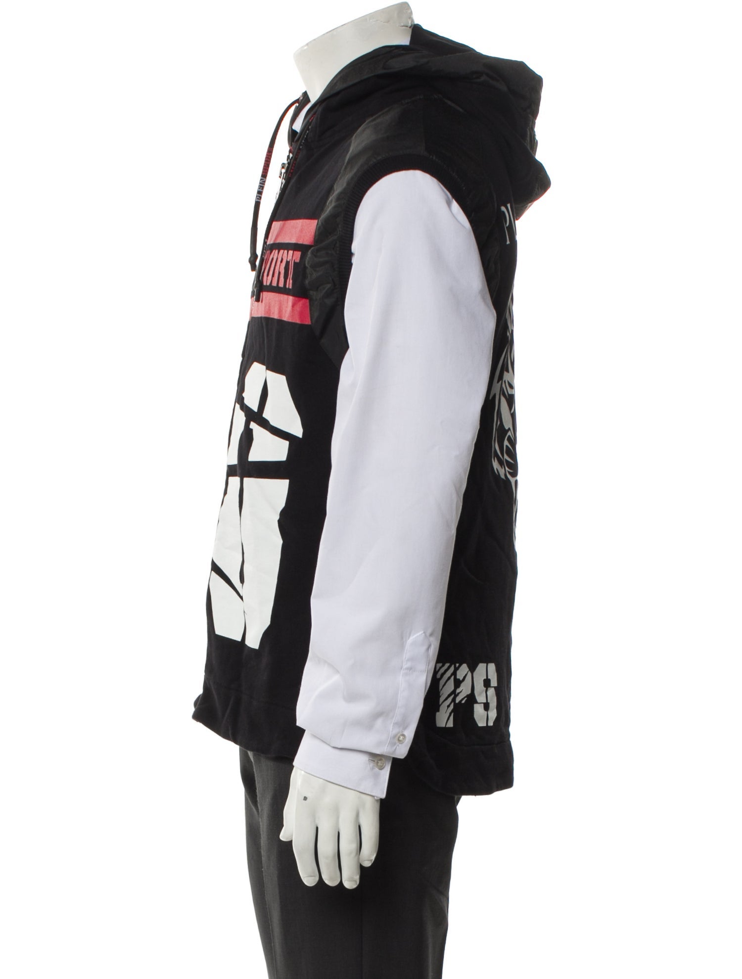 Plein Sport Graphic Print Vest