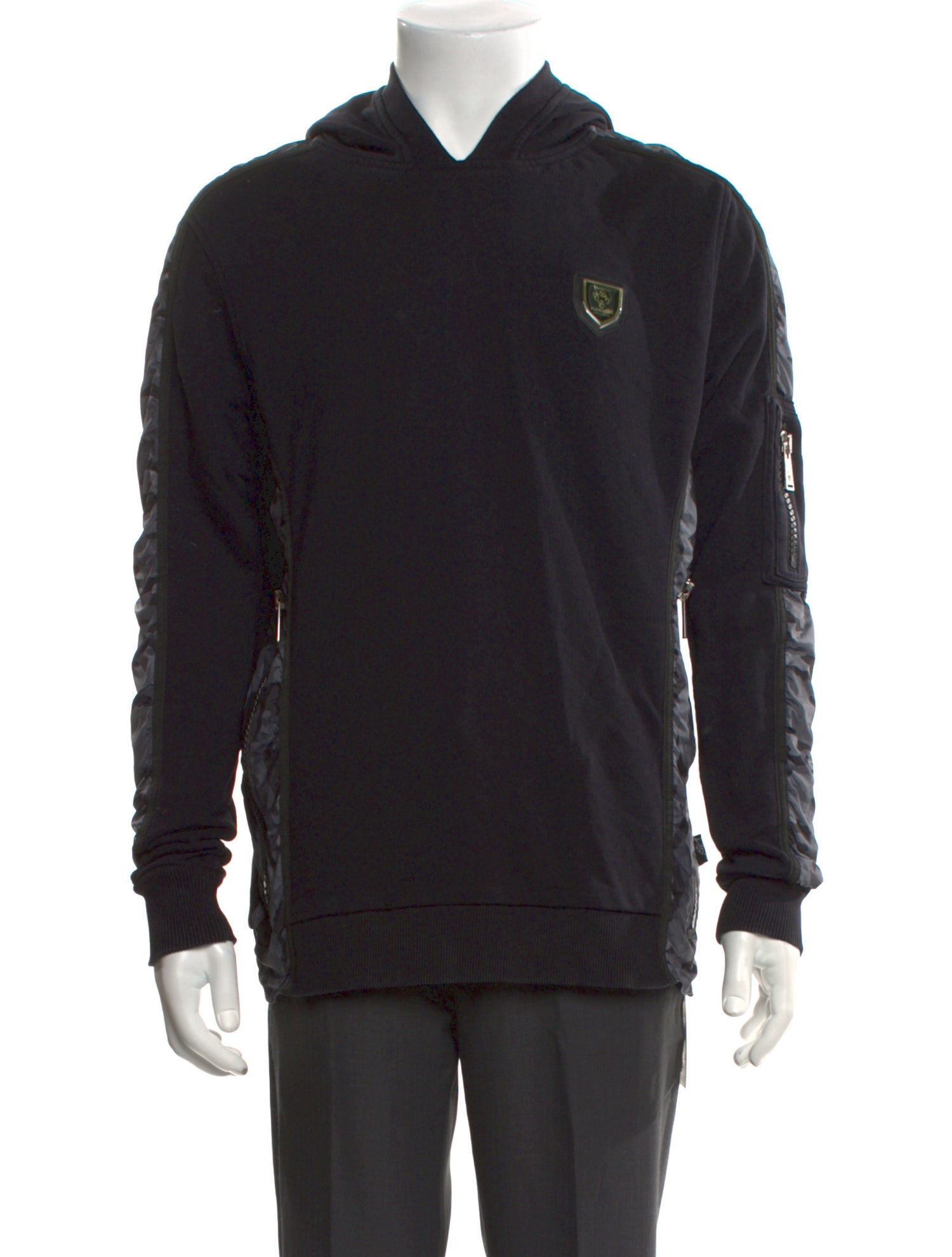 Plein Sport Graphic Print Crew Neck Hoodie