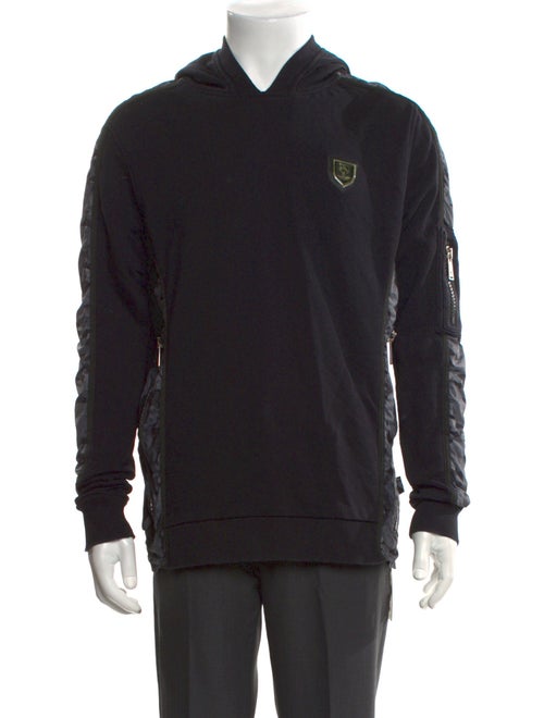 Plein Sport Graphic Print Crew Neck Hoodie