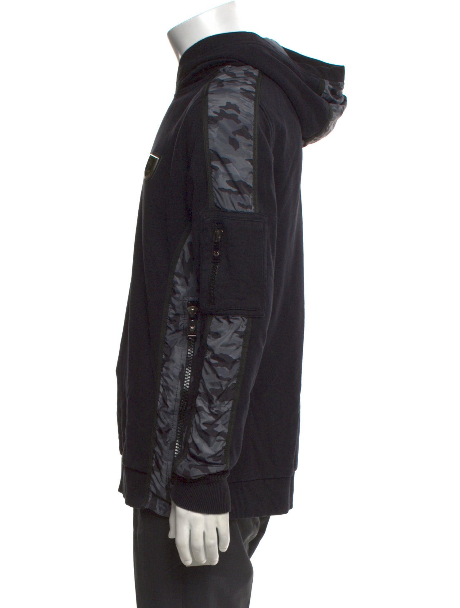 Plein Sport Graphic Print Crew Neck Hoodie