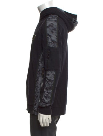 Plein Sport Graphic Print Crew Neck Hoodie