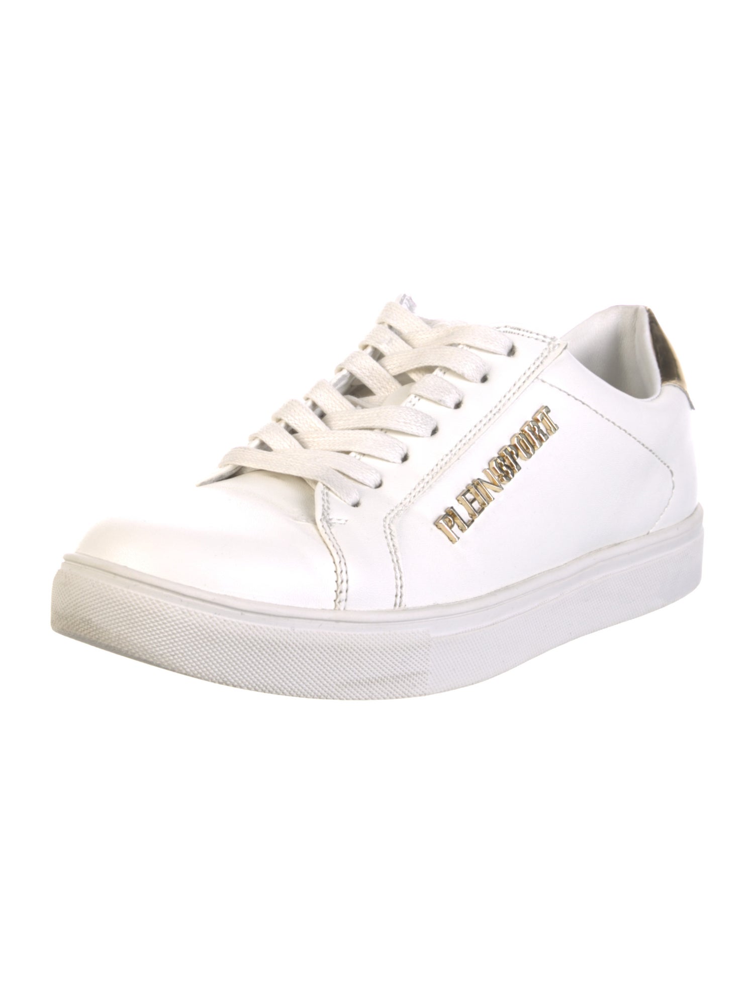 Plein Sport Leather Sneakers