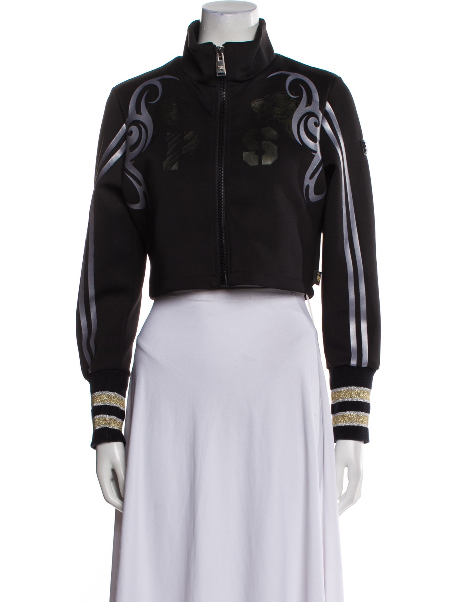 Plein Sport Striped Evening Jacket