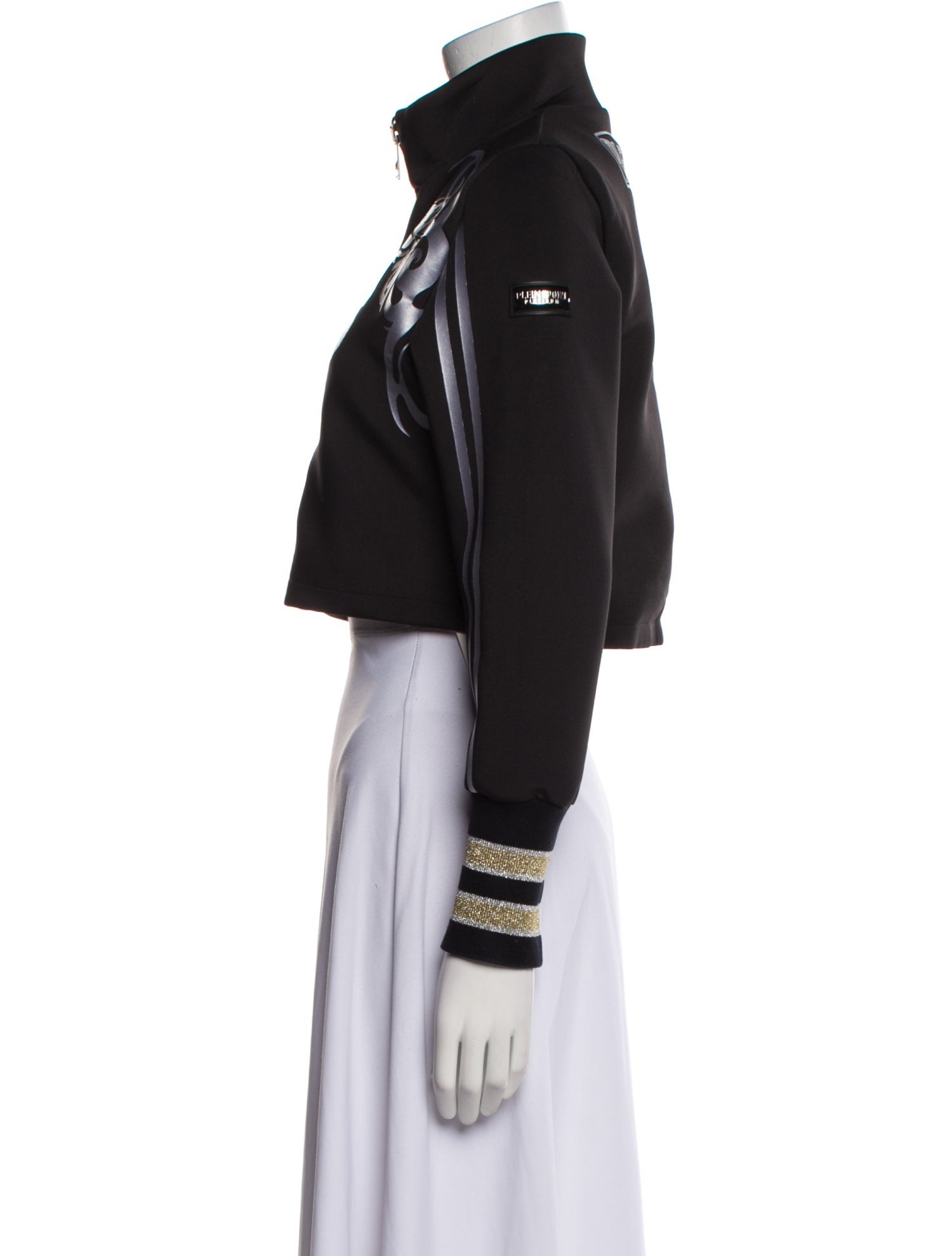 Plein Sport Striped Evening Jacket