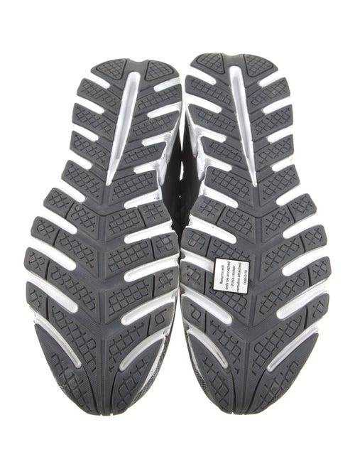 Plein Sport Graphic Print Leather Trim Embellishment Sneakers