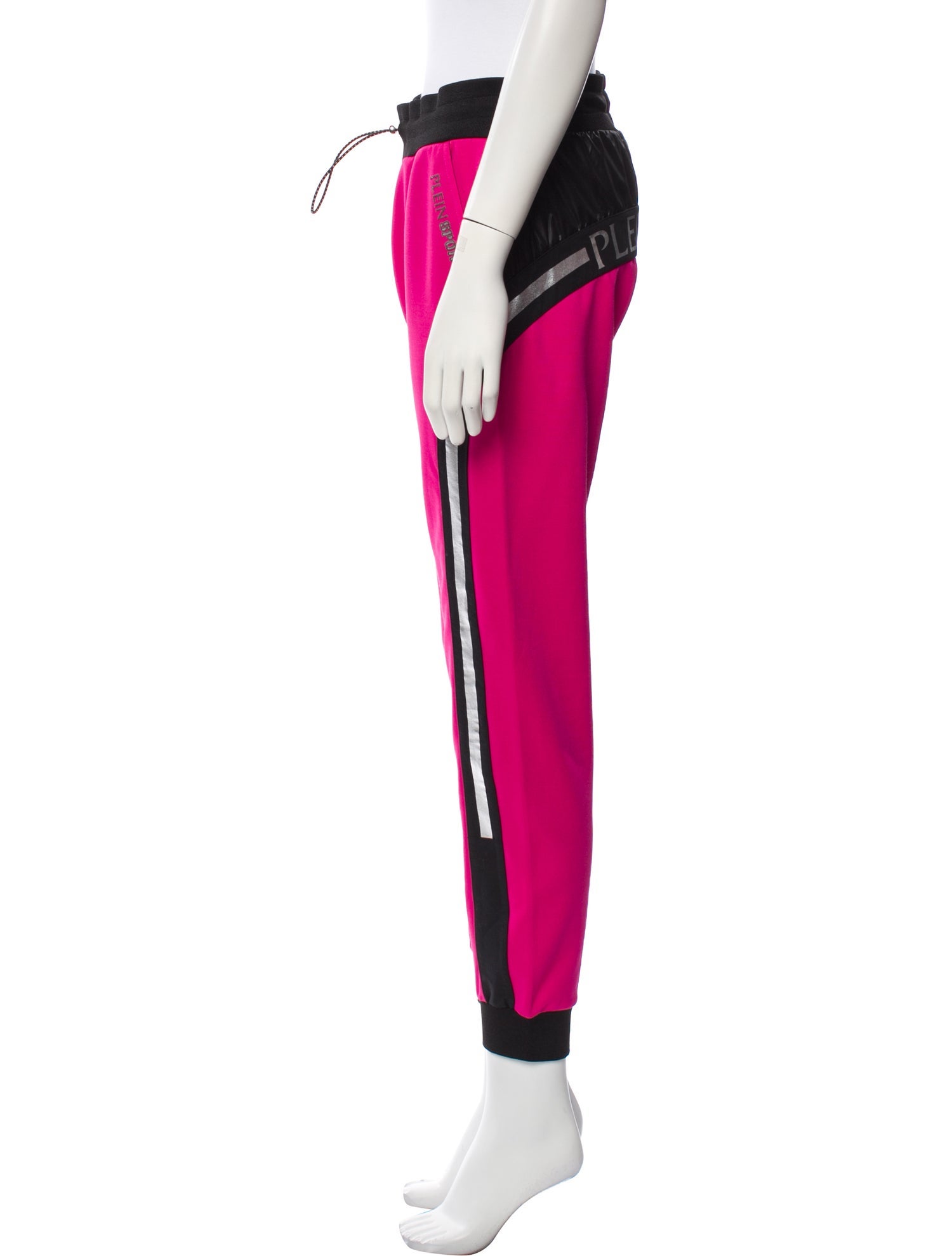 Plein Sport Embroidered Accent Sweatpants