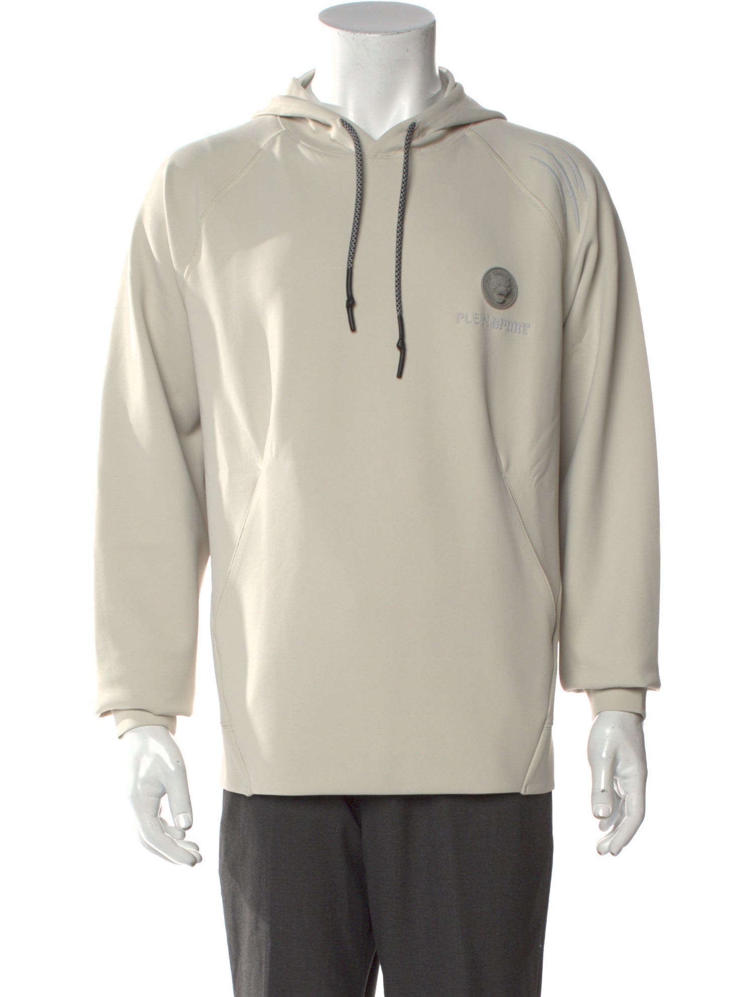 Plein Sport Graphic Print Crew Neck Hoodie w/ Tags