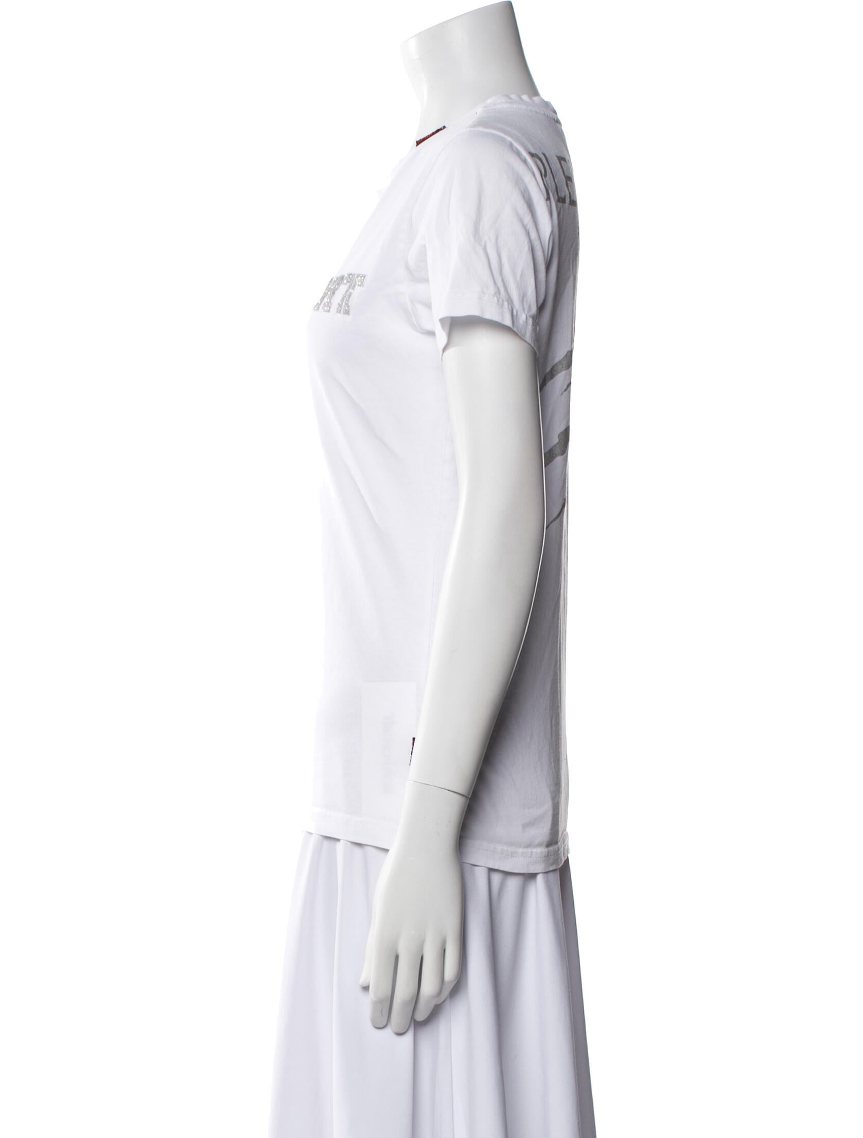 Plein Sport Graphic Print Crew Neck T-Shirt