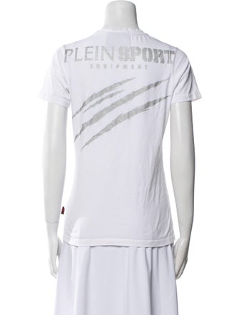Plein Sport Graphic Print Crew Neck T-Shirt
