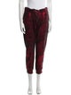 Plein Sport Printed Skinny Leg Pants