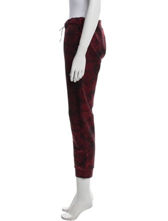 Plein Sport Printed Skinny Leg Pants