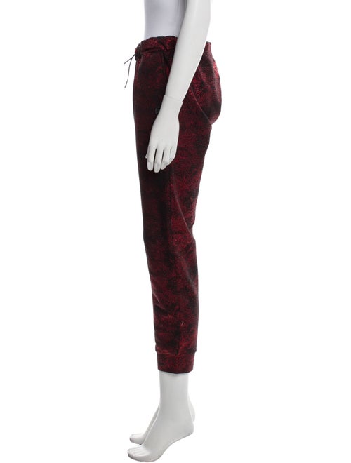 Plein Sport Printed Skinny Leg Pants