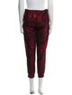 Plein Sport Printed Skinny Leg Pants