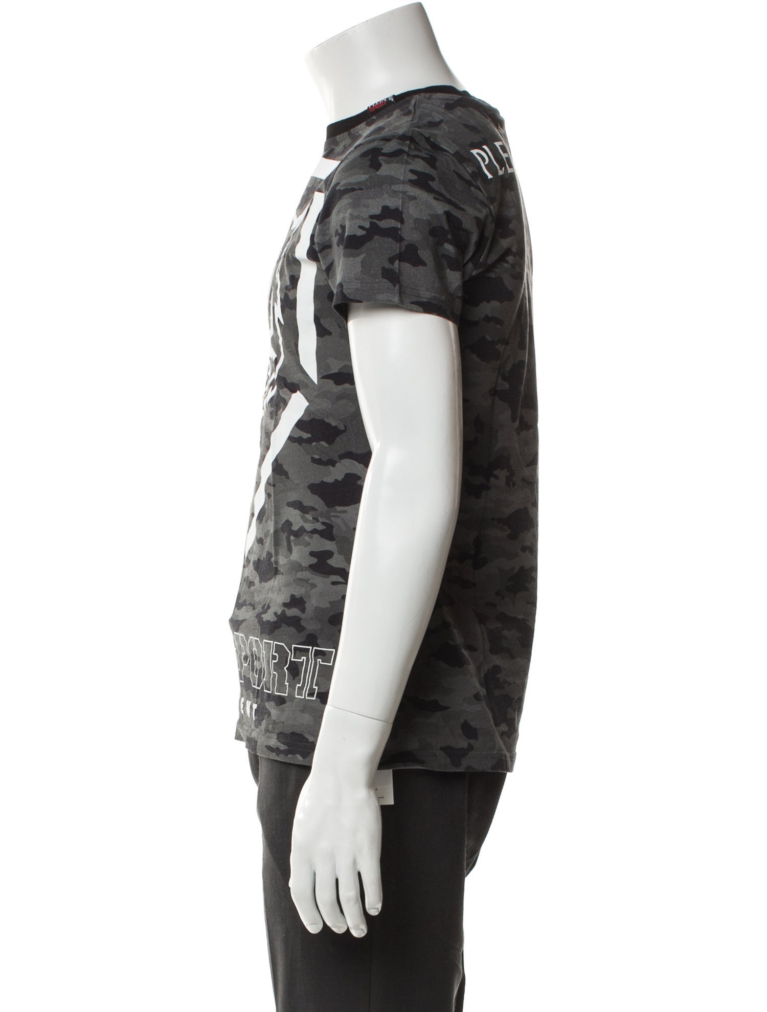 Plein Sport Printed Crew Neck T-Shirt