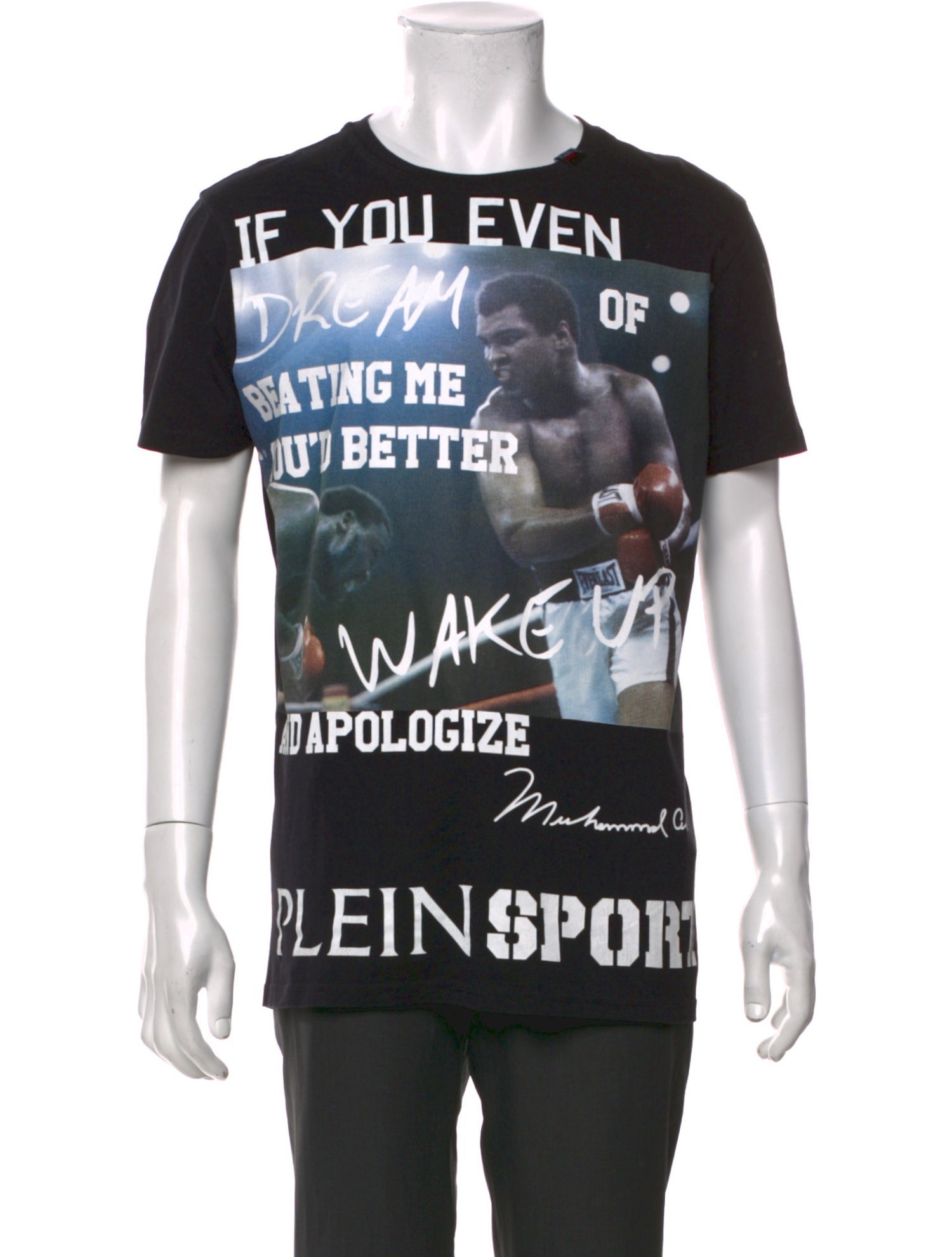 Plein Sport Graphic Print Crew Neck T-Shirt