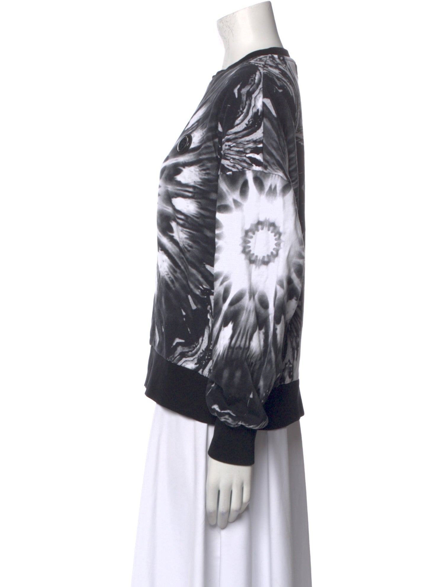 Plein Sport Printed Crew Neck Sweatshirt