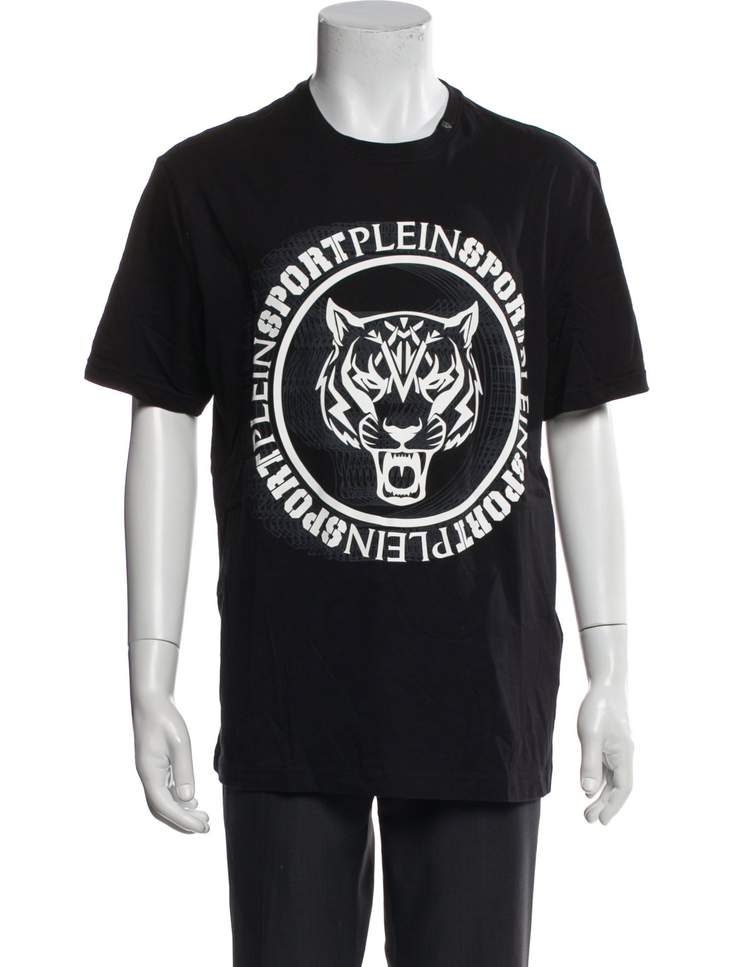 Plein Sport Graphic Print Crew Neck T-Shirt