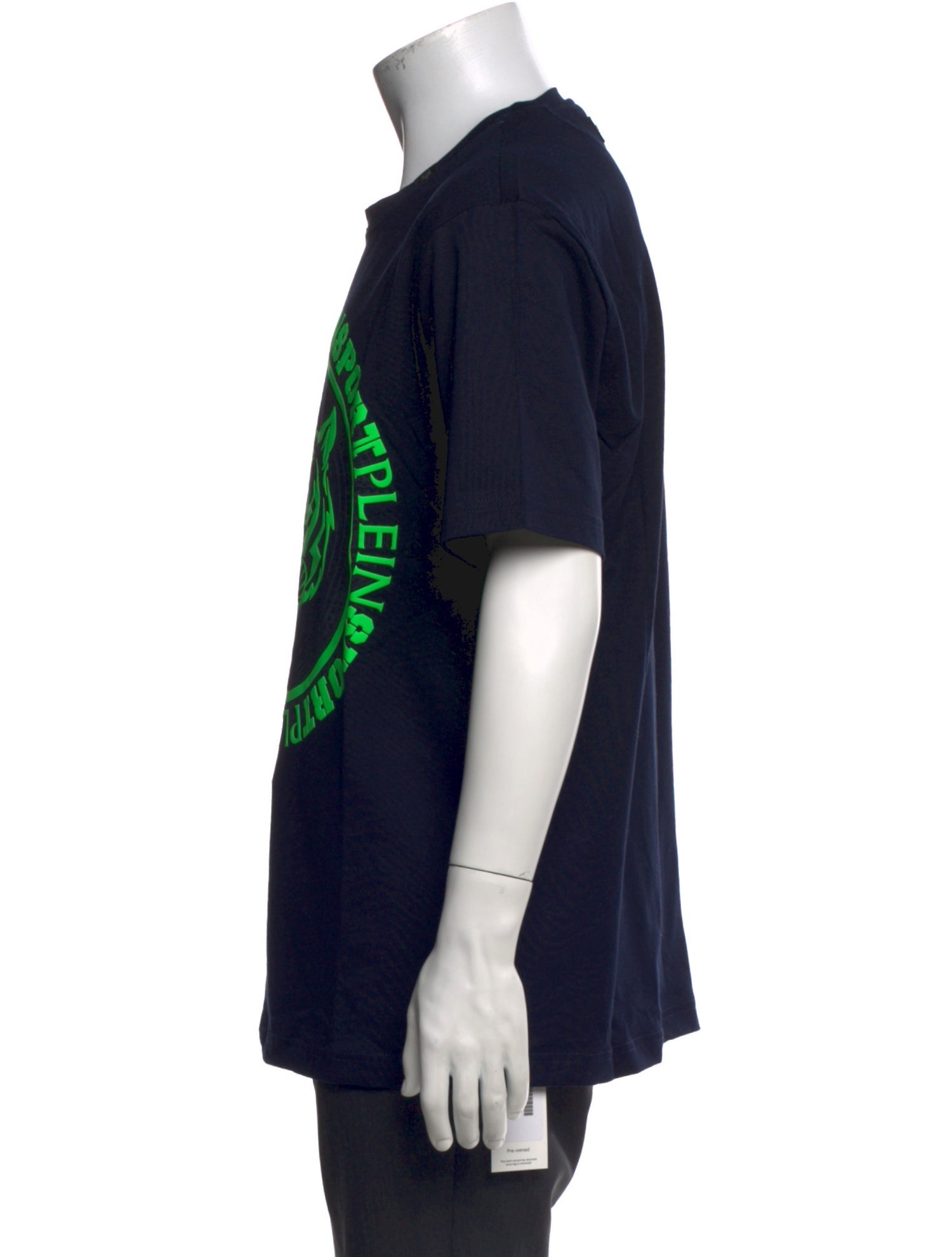 Plein Sport Graphic Print Crew Neck T-Shirt w/ Tags