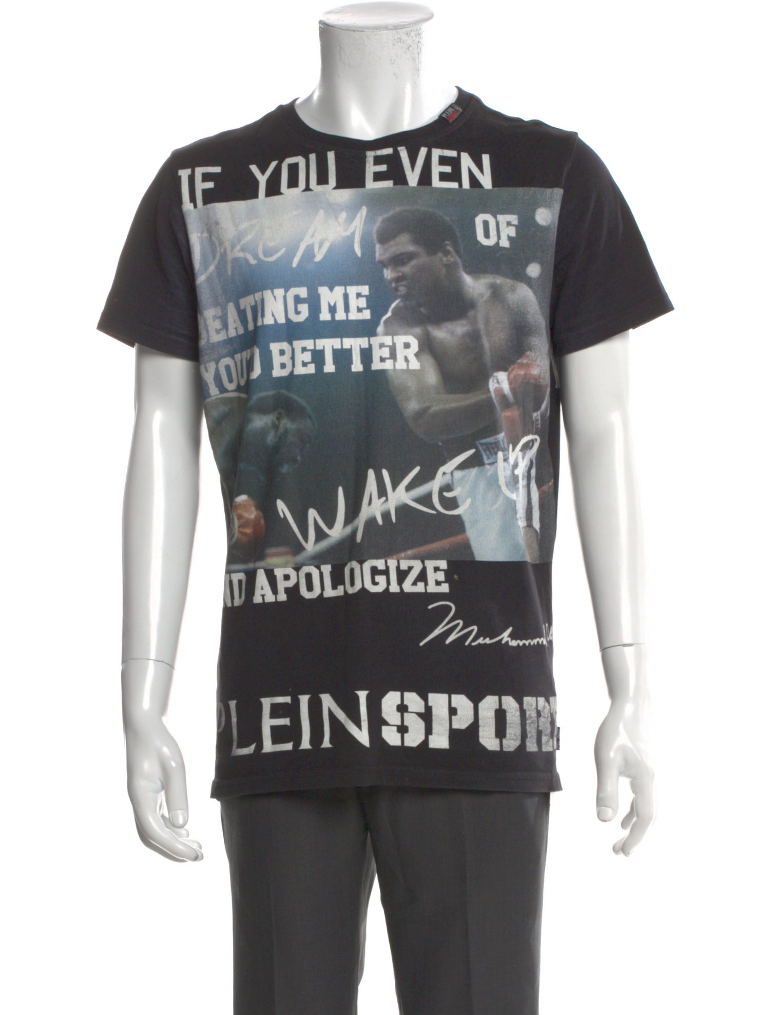 Plein Sport Graphic Print Crew Neck T-Shirt