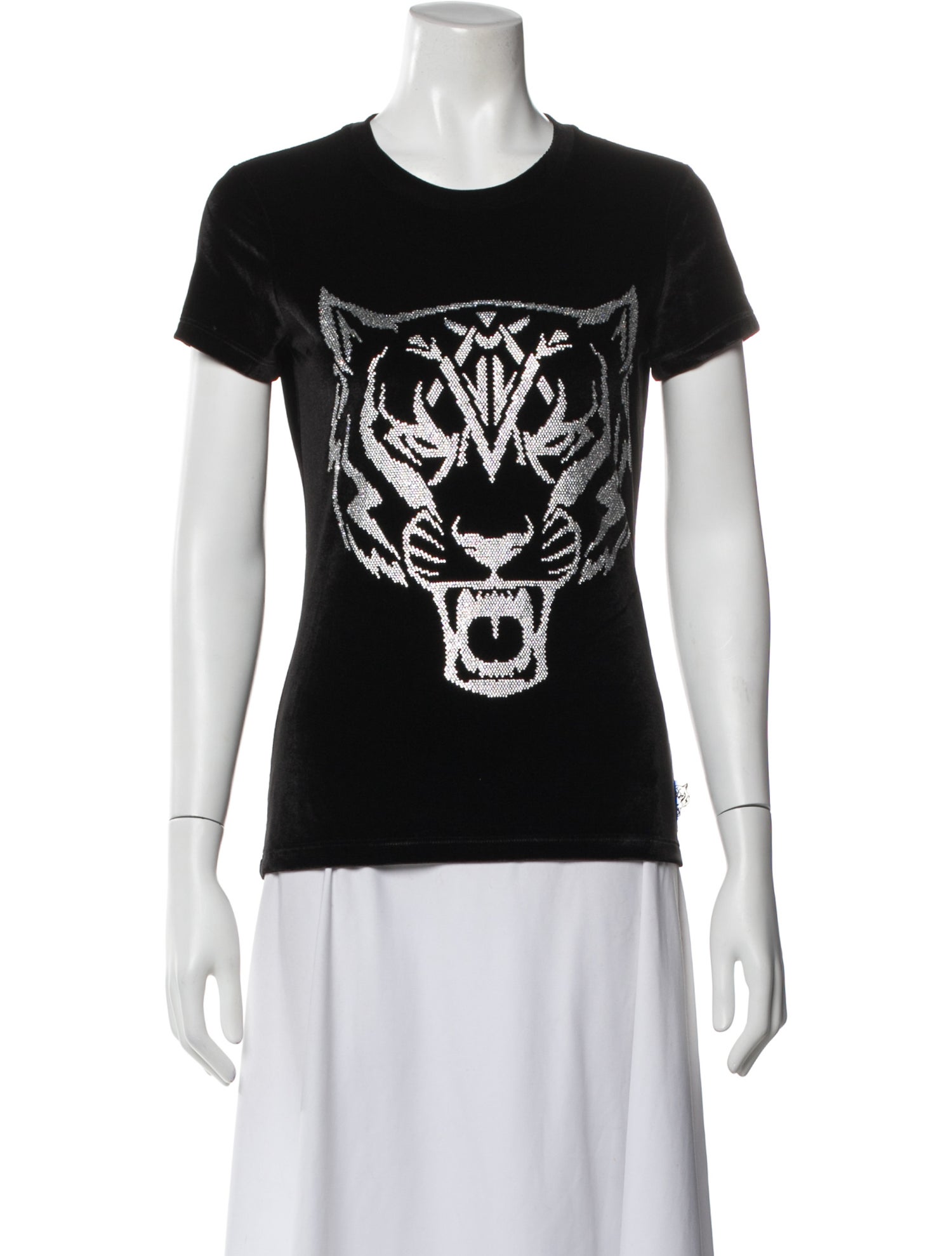 Plein Sport Graphic Print Crew Neck T-Shirt