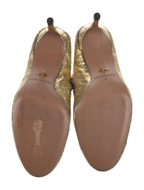 Pour Les Femmes Leather Boots