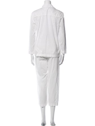 Pour Les Femmes Printed Pant Set