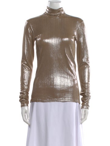 Pre-owned Pallas Turtleneck Long Sleeve Top
