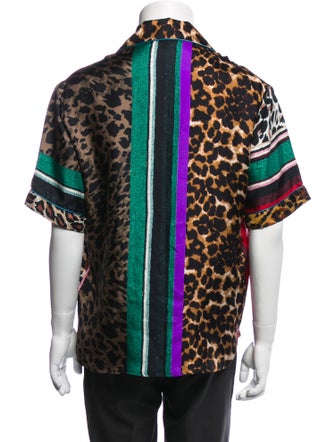 Pierre-Louis Mascia Silk Printed Shirt