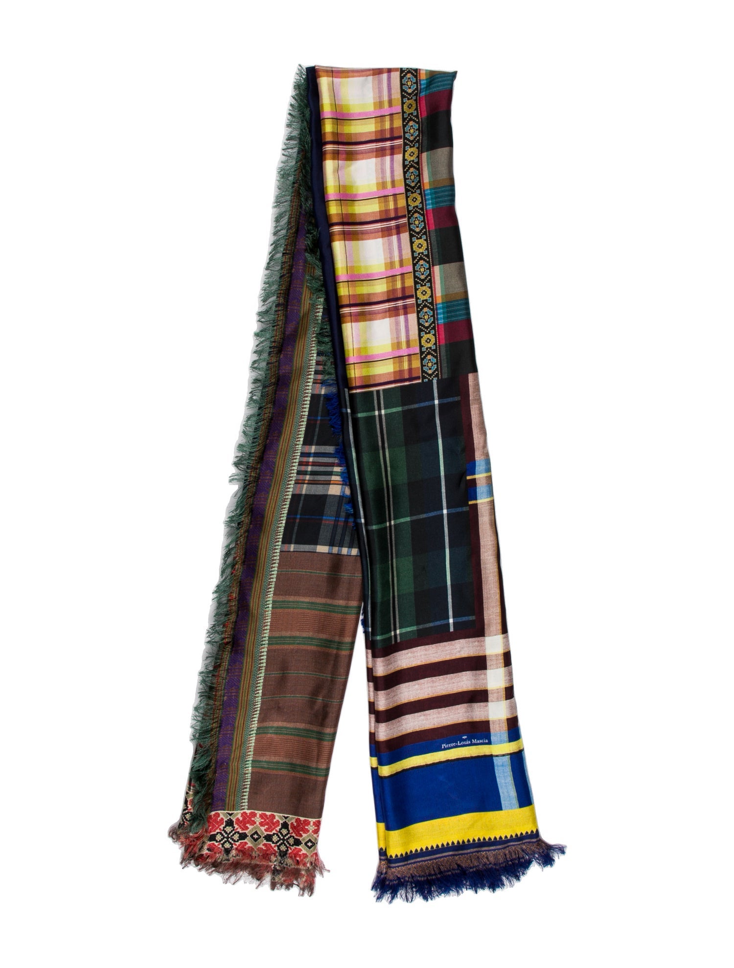 Pierre-Louis Mascia Silk Printed Scarf