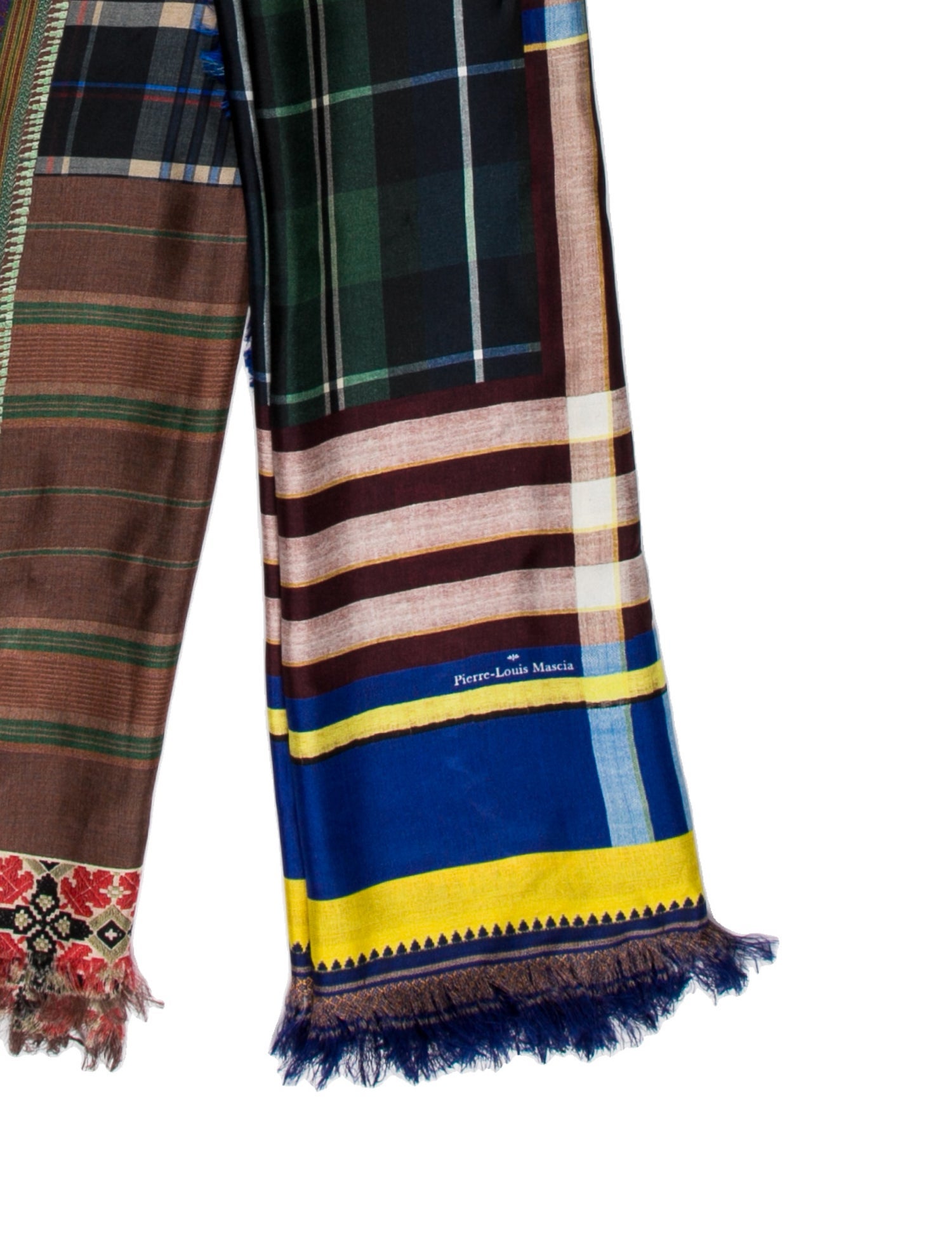 Pierre-Louis Mascia Silk Printed Scarf