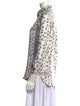 Pierre-Louis Mascia Silk Printed Button-Up Top