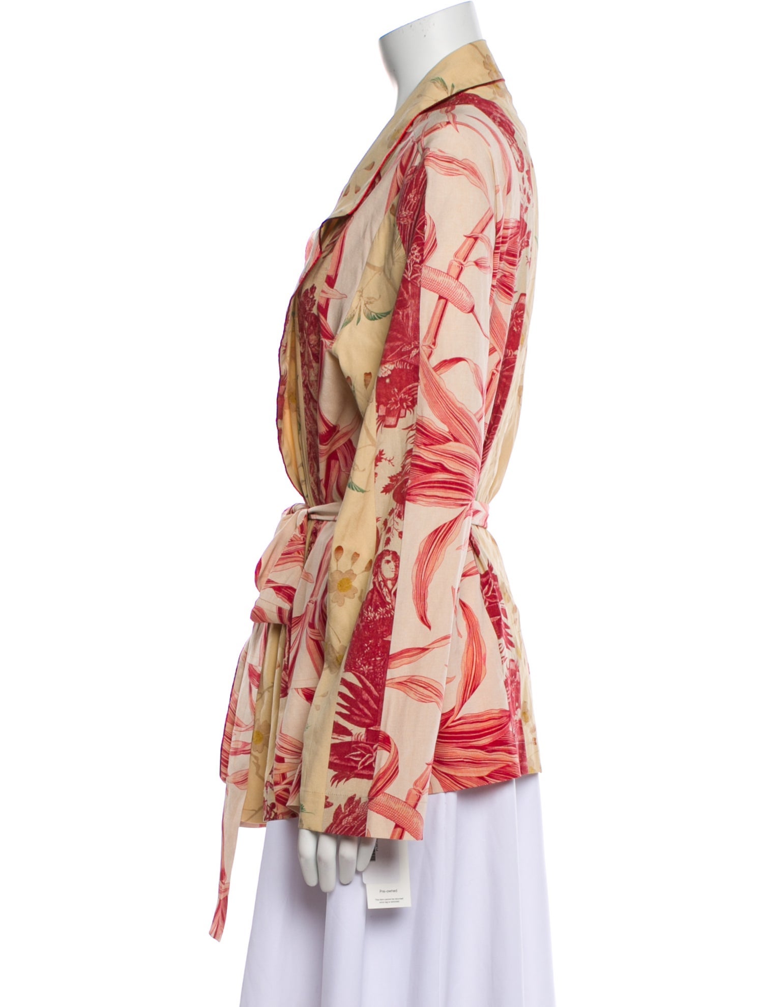 Pierre-Louis Mascia Silk Printed Robe