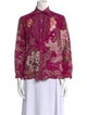 Pierre-Louis Mascia Silk Floral Print Blouse