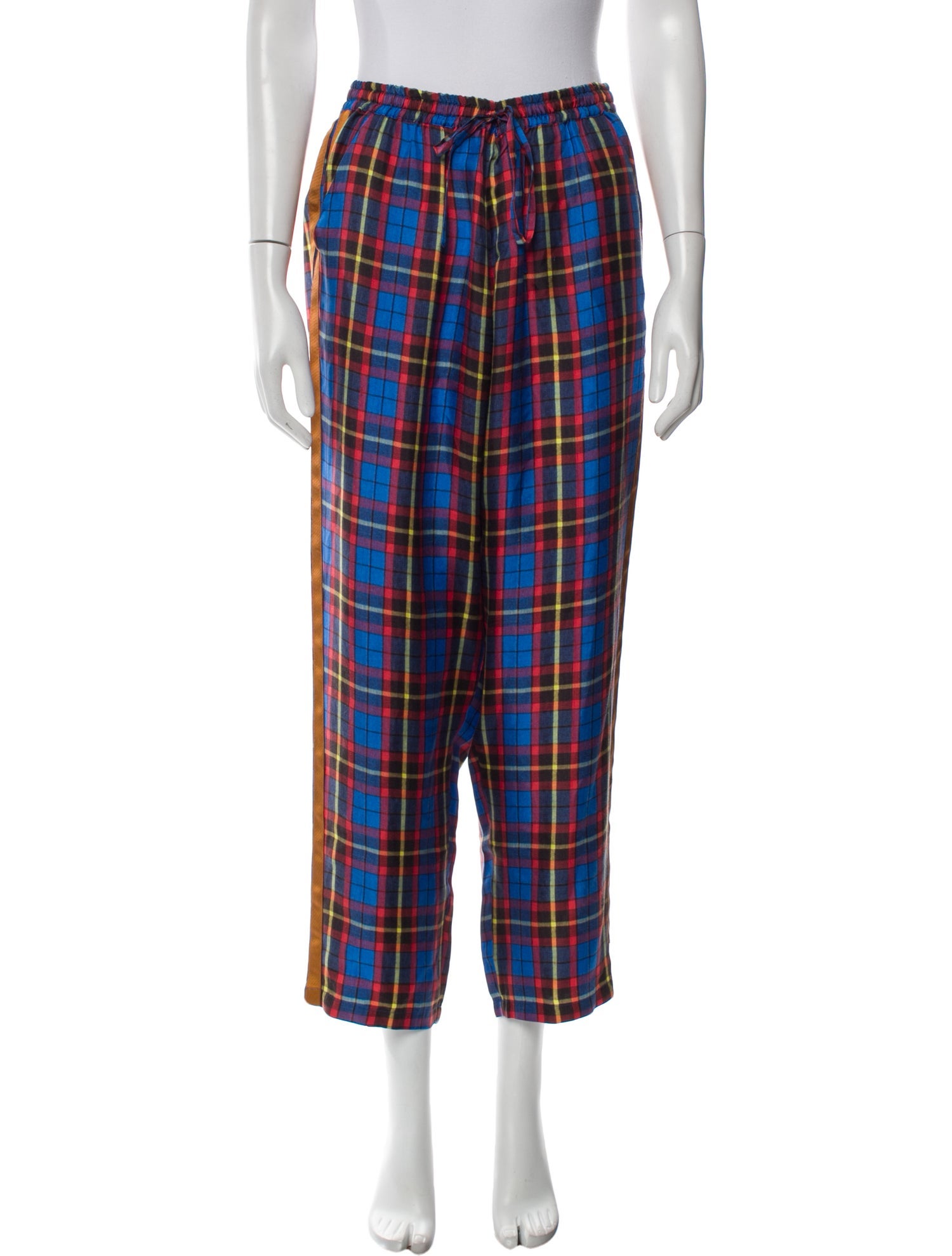 Pierre-Louis Mascia Silk Straight Leg Pants