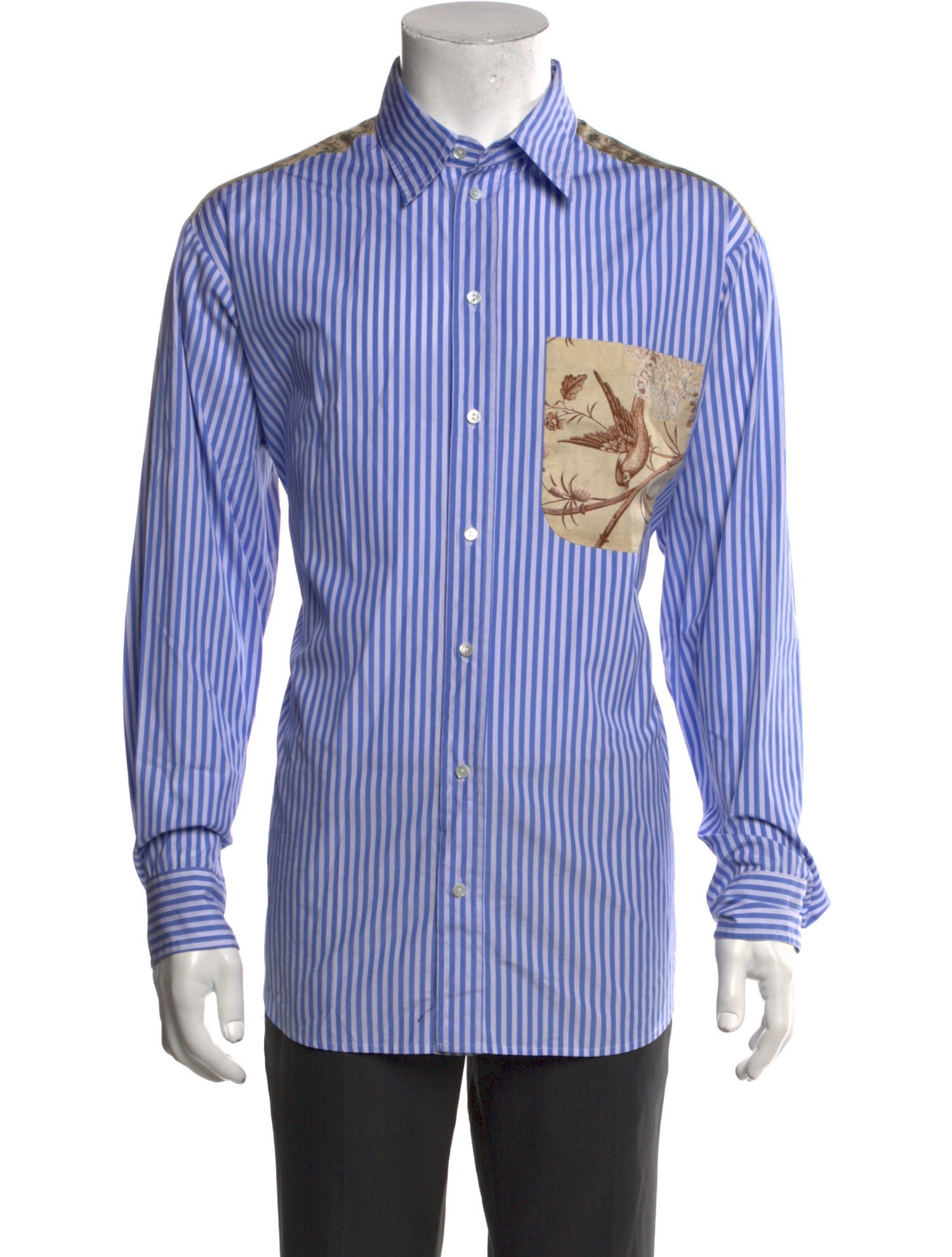 Pierre-Louis Mascia Striped Long Sleeve Shirt