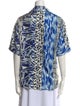 Pierre-Louis Mascia Silk Printed Button-Up Top