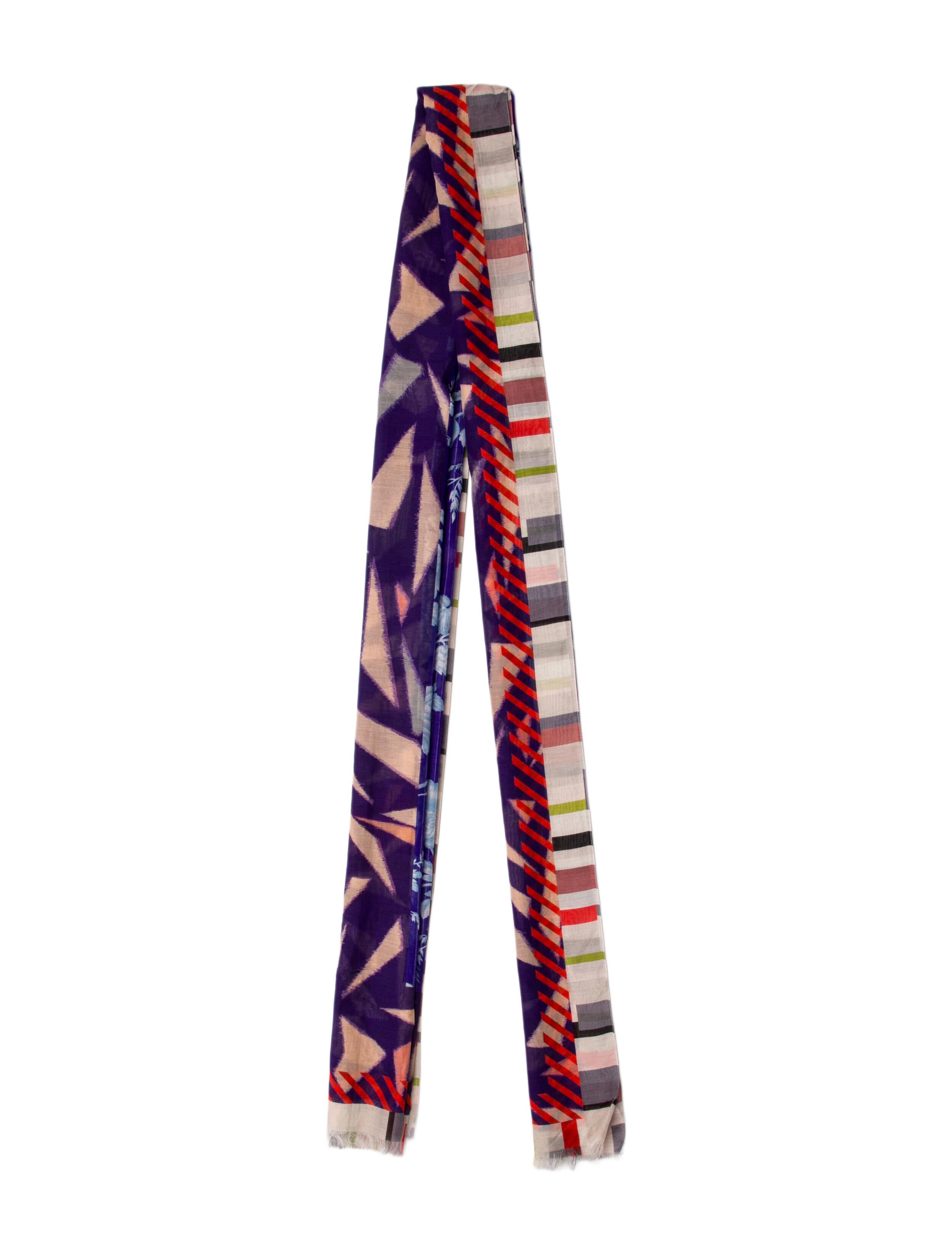 Pierre-Louis Mascia Silk Printed Scarf