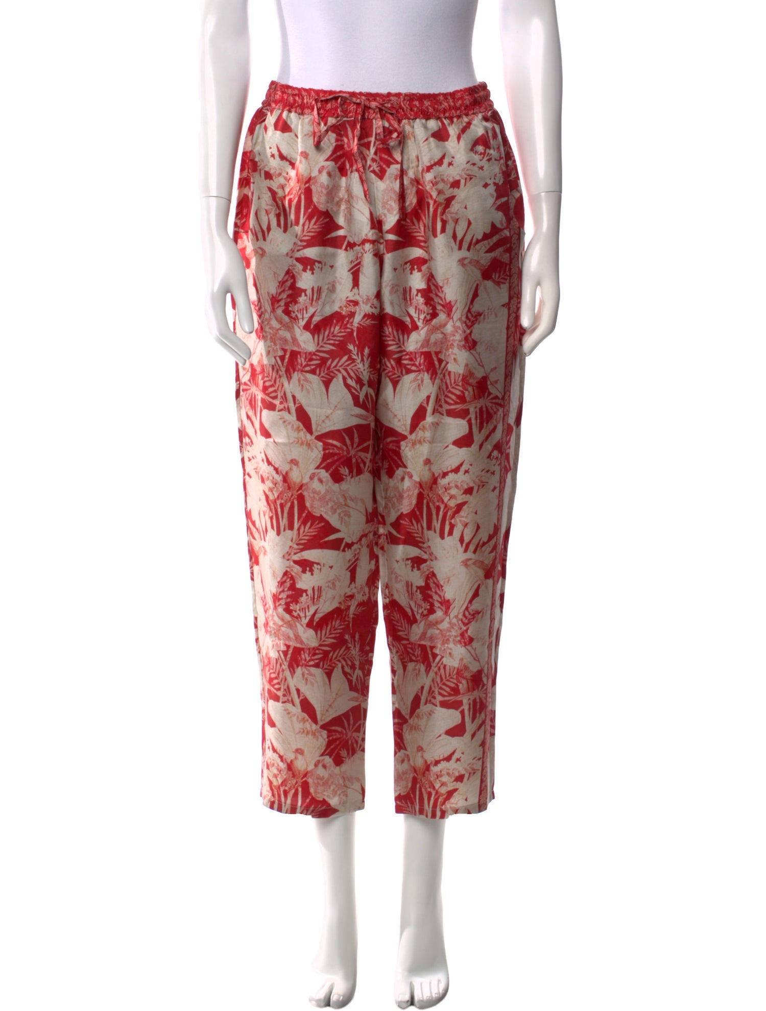 Pierre-Louis Mascia Silk Straight Leg Pants w/ Tags