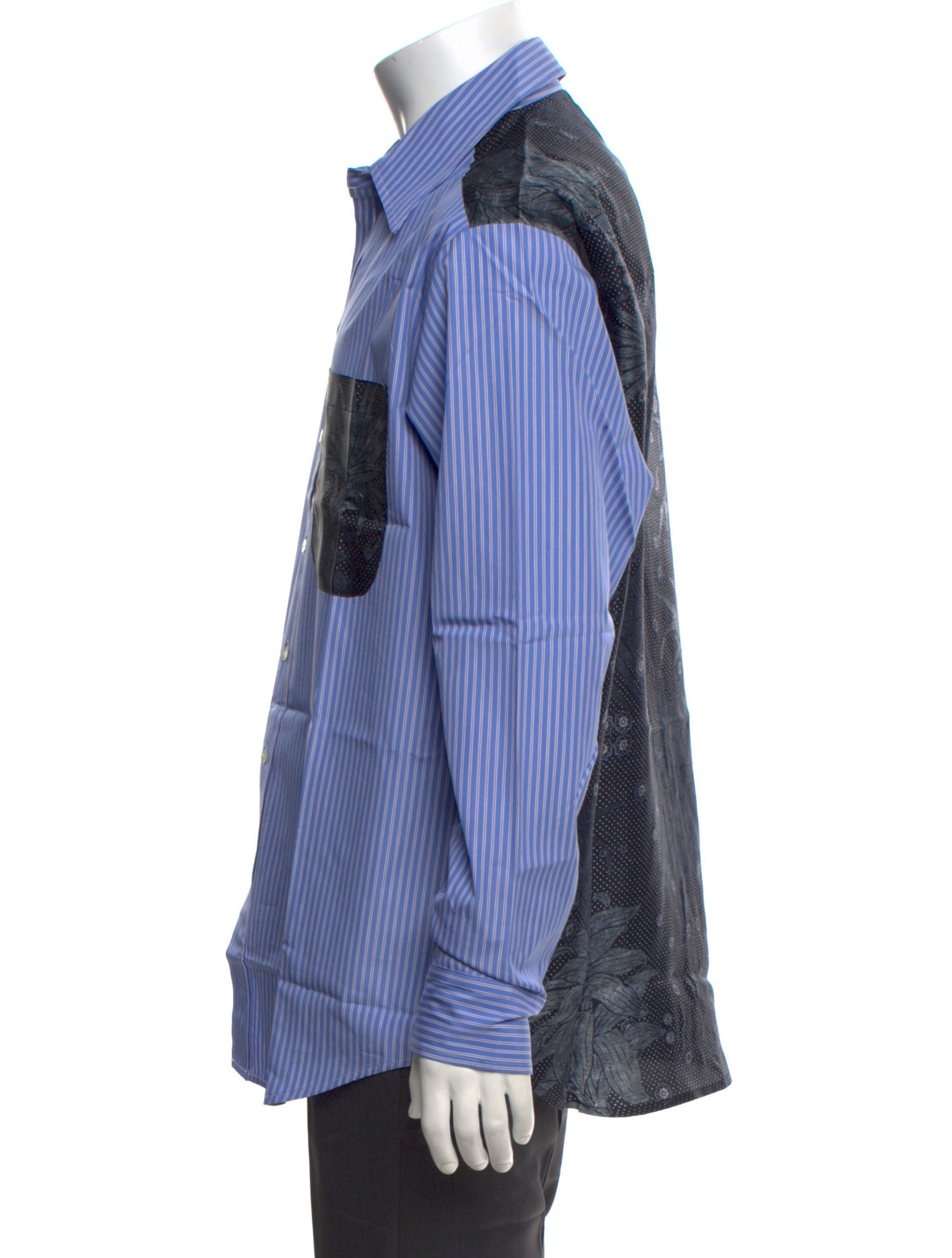 Pierre-Louis Mascia Striped Long Sleeve Shirt w/ Tags